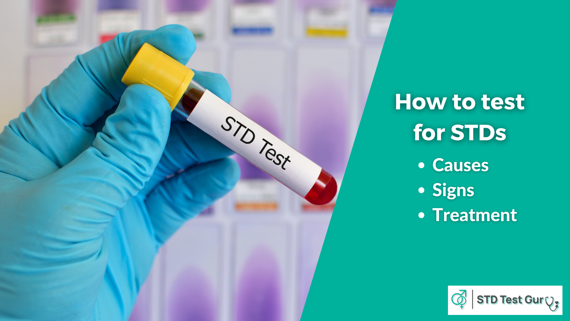 How to test for STDs - STDTestGuru